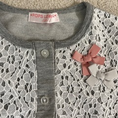 グレー　カットソー　120の画像