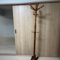 帽子、鞄スタンドポール　分解可能の画像