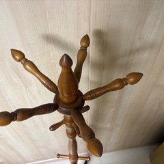 帽子、鞄スタンドポール　分解可能の画像