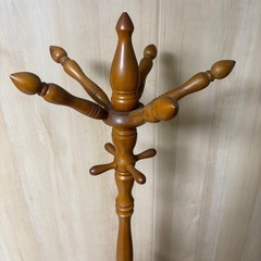 帽子、鞄スタンドポール　分解可能の画像