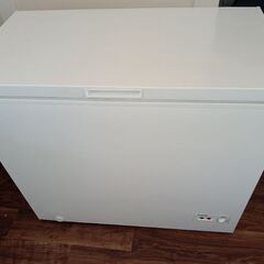  【ジャンク品！！】アイリスオーヤマ ノンフロン冷凍庫 198L（ICSD-20A-W）の画像