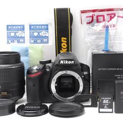大人気万能モデル♪ 高画質写真・フルHD動画撮影 Nikon D3200 の画像
