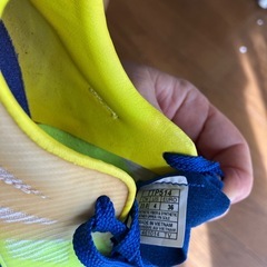 未使用陸上用アシックススパイク23.0の画像