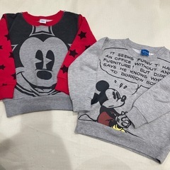 【11/8処分予定】6着セット　110㎝　アンパンマン　ミッキーの画像