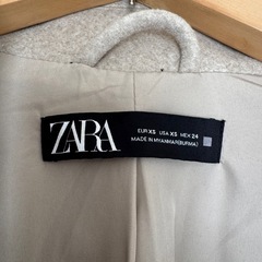 ZARA ロングコート　XS(USサイズ)の画像