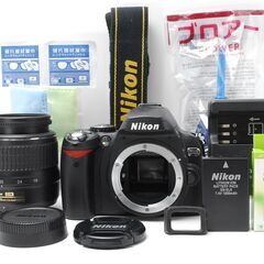 【美品】1台目の一眼レフに最適♪Nikon D40X スマホ転送 小型軽量モデルの画像