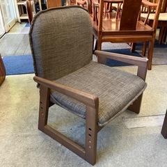 K2510-408 ユアサ 高座椅子 ブラウン 中古美品 の画像