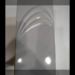 日本製 四角形 グレー色 花瓶の画像