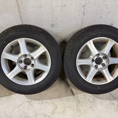 新品タイヤ装着2ヶ月 225/60R16 DUNLOP LE MANS LM704【2025年製】GF50 シーマ 日産純正 ホイール付　16X7.5J 5H PCD114.3  の画像