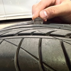 新品タイヤ装着2ヶ月 225/60R16 DUNLOP LE MANS LM704【2025年製】GF50 シーマ 日産純正 ホイール付　16X7.5J 5H PCD114.3  の画像