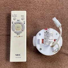 NEC LEDシーリングライト 6畳 中古の画像