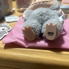 ラブブ マカロン グレー POPMARTの画像