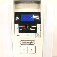 ss7978　デロンギ オイルヒーター DDQ0915-WH ホワイト 9枚フィン 1500W 4～10畳 DeLonghi キャスター付 ヒーター 暖房 白 タイマー ストーブ 静か クリーン オイルヒーター 中古の画像