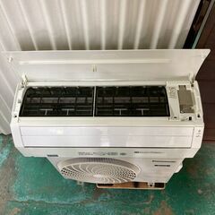 K06571 中古エアコン パナソニック 2021年製 主に6畳用 冷房能力 2.2KW / 暖房能力2.2KWの画像