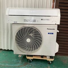 K06571 中古エアコン パナソニック 2021年製 主に6畳用 冷房能力 2.2KW / 暖房能力2.2KWの画像