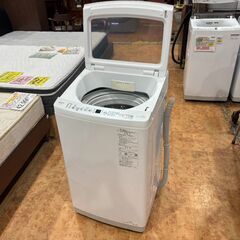 【愛品館 市原店】AQUA　2022年製　7.0Kg洗濯機　AQW-V7N　【愛市I4S034311-007】の画像