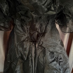 ブラックドレス　ウェディング　
ブライダルの画像