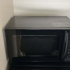 電子レンジ（Iris Ohyama PMG-T179-B／ブラック）の画像