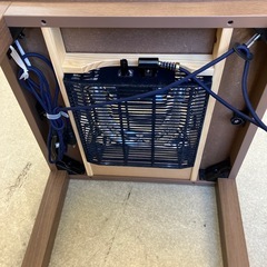 K2510-409 ユアサ 家具調こたつ なごみ NGM-N55DHL キズ汚れ有りの画像