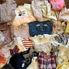 女の子　夏服80-90サイズまとめ売りの画像