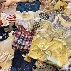 女の子　夏服80-90サイズまとめ売りの画像