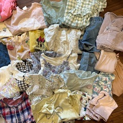 女の子　夏服80-90サイズまとめ売りの画像