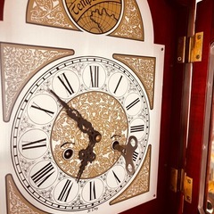 【商談中】アンティーク置時計の画像