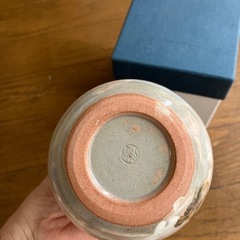 清水焼き一輪挿しの画像