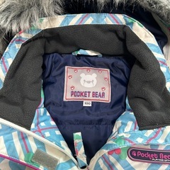 スノボウェア上下セット　100センチ の画像