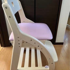 コイズミ　ラブリーチェア　ライトピンクの画像