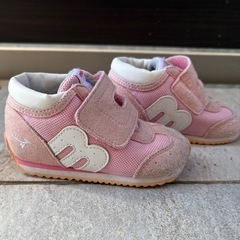 中古 13 cm ミキハウス ミズノ コラボ スニーカー ベビー mikihouseの画像