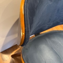 北欧デザイン風天然木チェア　椅子　腰痛　姿勢改善の画像