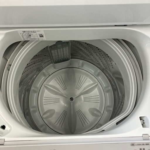 安心の1年保証付。【Panasonic 全自動洗濯機 NA-F550B15 5.0kg 2022年製】取りに来れる方限定