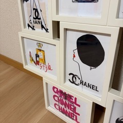 【アートパネル】8枚入り　壁掛け　美品　の画像