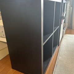 IKEAのシェルフ棚2つの画像