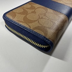 【新品未使用】COACH コーチ F52859 ブラウン シグネチャーの画像