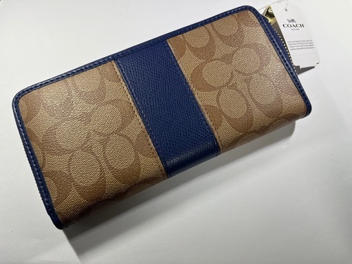 【新品未使用】COACH コーチ F52859 ブラウン シグネチャー