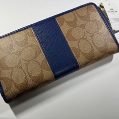 【新品未使用】COACH コーチ F52859 ブラウン シグネチャーの画像