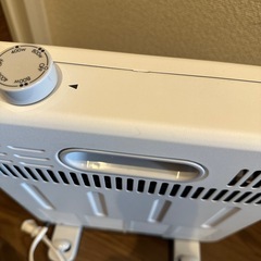 【期間限定】ニトリ　電気ストーブ WL-H101-IQ WH【11月前半まで】　の画像