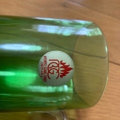 琉球ガラスのビアジョッキ×2個の画像