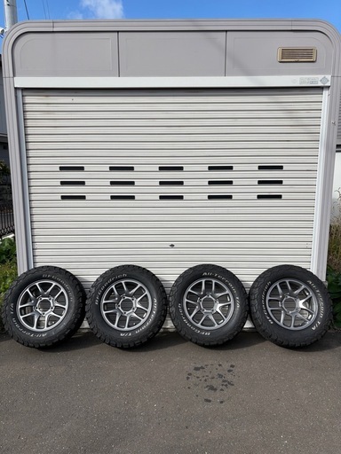 ジムニー　 bfグッドリッチ 225/70r16  エンケイ純正ホイール！！