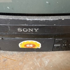 ブラウン管テレビ　レトロの画像