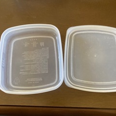 タッパー5個の画像