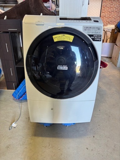 日立　ドラム洗濯機　２０１８年製 BD-SG100CL形