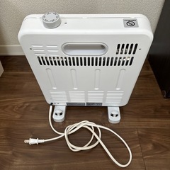 【期間限定】ニトリ　電気ストーブ WL-H101-IQ WH【11月前半まで】　の画像