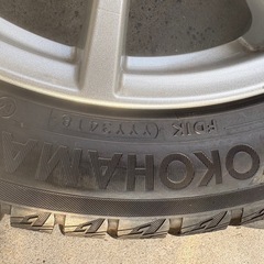 ボーベット18インチ　スタッドレスタイヤ付き　ベンツ、アウディなどの画像