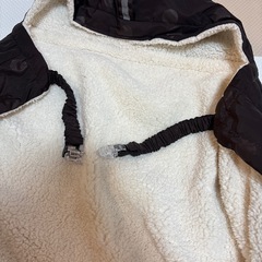 未使用　抱っこ紐　防寒ケープの画像