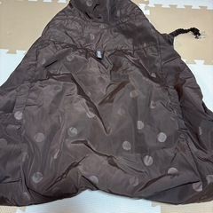 未使用　抱っこ紐　防寒ケープの画像