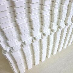 未使用/新品　アウトレット　　ジョイントマット 43cm 厚み10mm 3畳用 24枚組 防音 保温性 床暖房対応 ノンホルムアルデヒド 赤ちゃん プレイマット フロアマット サイドパーツ付きの画像