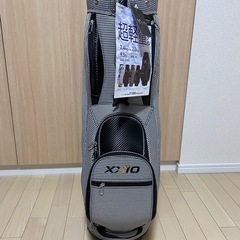 ゼクシオ （XXIO） （メンズ） ゴルフ キャディバッグ 超軽量 カート式 9.5型 4分割 GGC-X161 チドリ ダンロップの画像